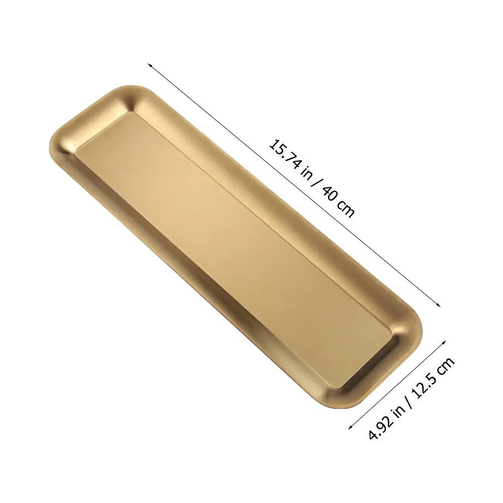 Stainless Steel Sushi Plate Practical Japanese Restaurant Party Family Dinner Simple Style Sushi Plates Home Hotel