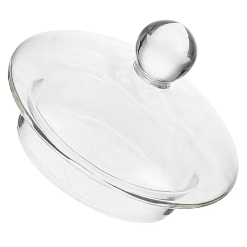 1pc Clear Glass Teapot Lid Replacement Decorative Kettle Cover Leak Proof Tea Pot Accessory For Party Camping Kitchen