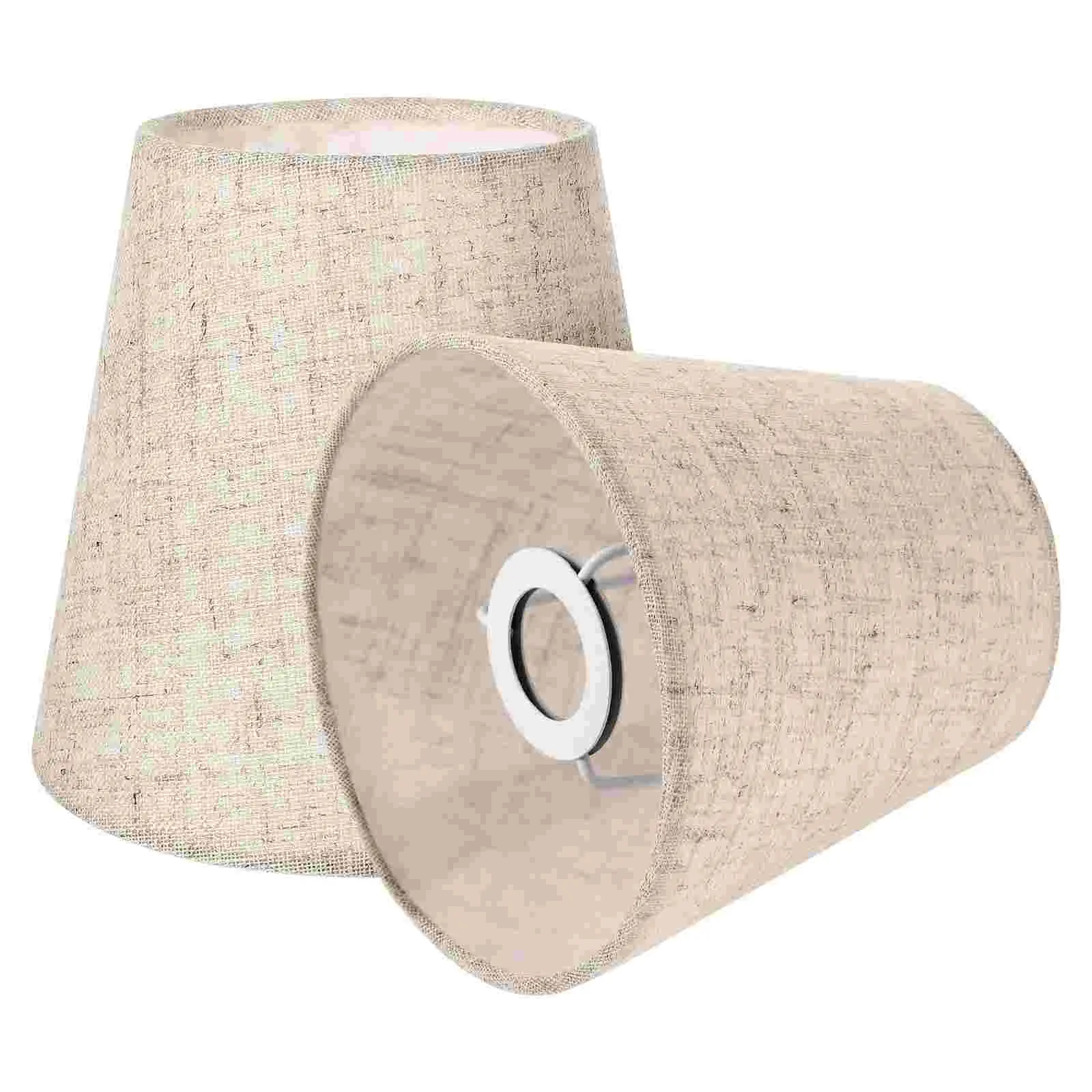 2 Pcs Premium Fabric Lamp Shades Cloth Light Covers Replacement For Lamps Desk Lamps Bedside Lamps Decorative Lighting