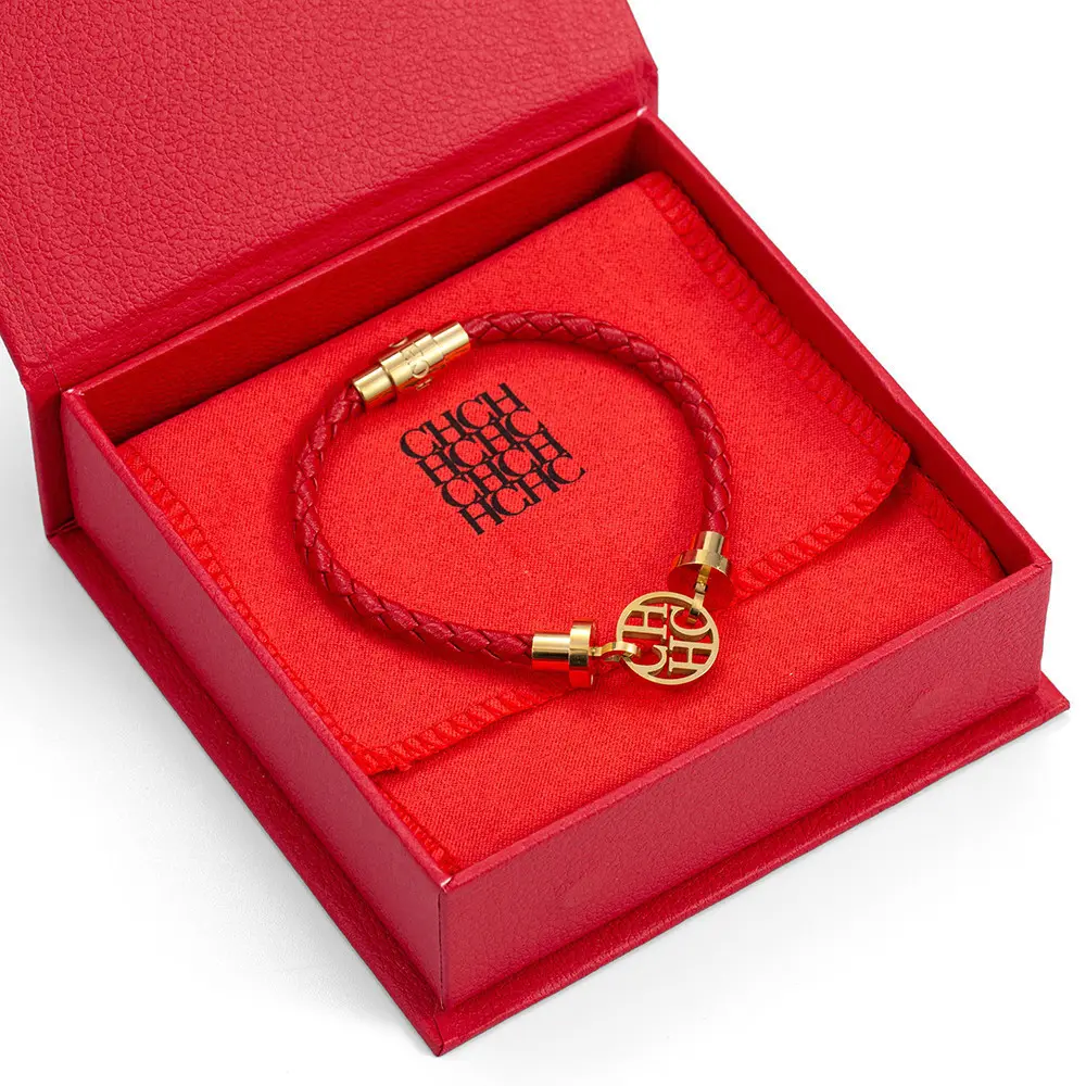 Exquisite Unisex Bracelet Leather Bag Magnetic Design Portable Lightweight Fashionable Luxurious Exquisite And Fashionable Gift