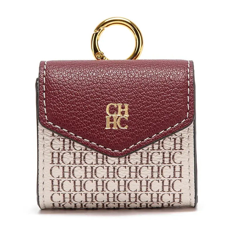 Casual Bag Pendant Leather Coin Wallet Trendy Brand Minimalist Style Fashion Bag Accessories Mini Headphone Case