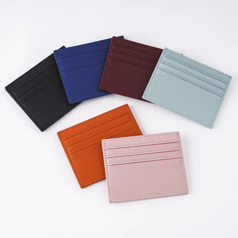 Women Men Thin Card Holder Wallet Multi-Card Holder Case PU Leather Bank Business Credit Card Holder Wallets Purse Bag