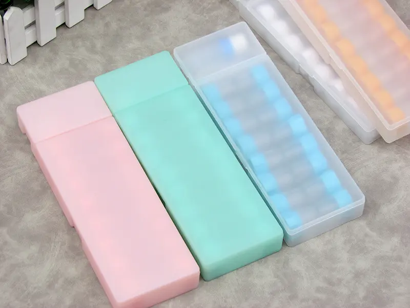 8pairs Contact Lens Box Holder Travel Portable Small Cute Clear Eyewear Bag Container Contact Lenses Soak Storage Case