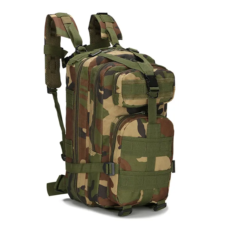 Men Camouflage Backpack Waterproof Oxford Nylon 30L Large Male Solid Back Bag Outdoor Hiking Climbing Rucksack Travel Backpacks