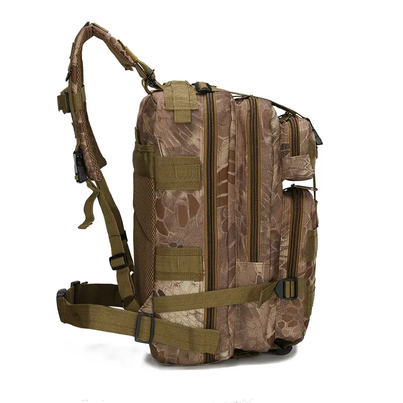 Men Camouflage Backpack Waterproof Oxford Nylon 30L Large Male Solid Back Bag Outdoor Hiking Climbing Rucksack Travel Backpacks