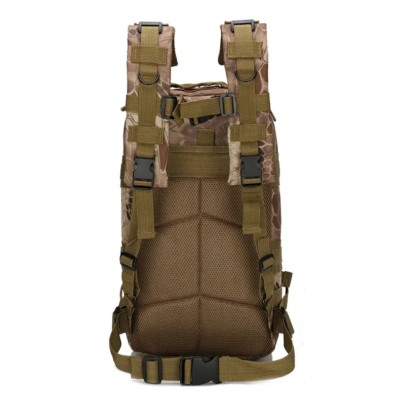 Men Camouflage Backpack Waterproof Oxford Nylon 30L Large Male Solid Back Bag Outdoor Hiking Climbing Rucksack Travel Backpacks