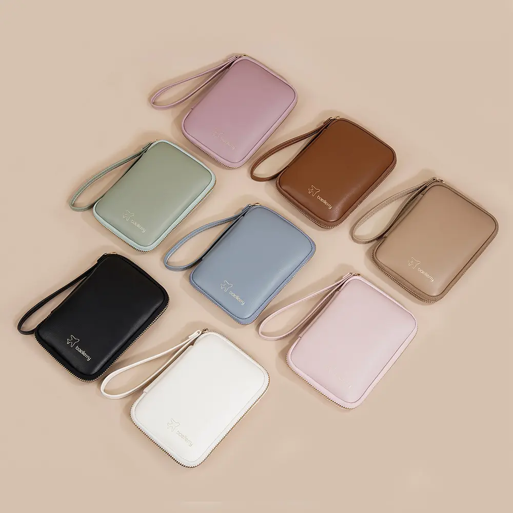 Men Women Simple Zipper Wallet Cute Airplane Print Solid Coin Purse Card Holder Soft PU Leather Passport Wallets Lady Money Bag