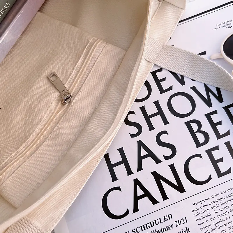 French Arts Female Canvas Shoulder Bag Henri Matisse Flower Print Zipper Book Handbag Thick Cotton Large Tote For Women Shopping