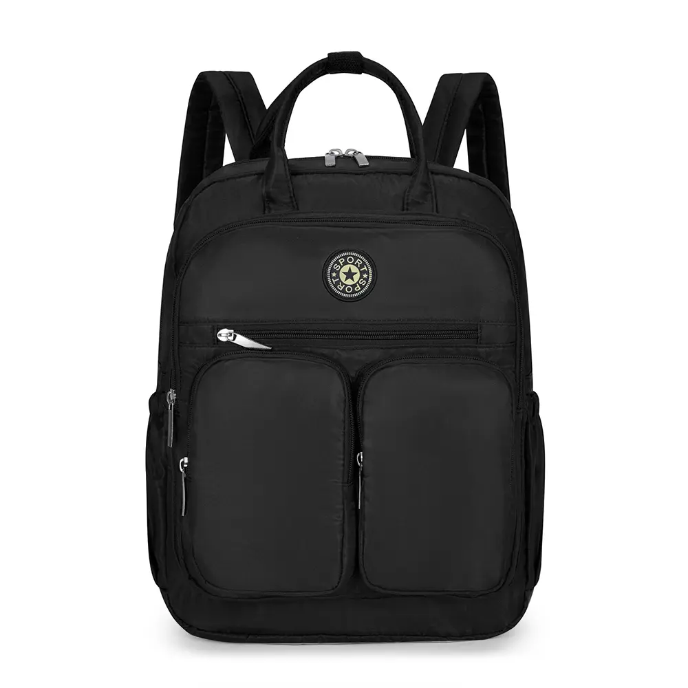 Women Nylon Backpack Large Capacity Travel Backpacks Casual Big Bag Multi-Function Deisign Mummy Bags School Book Bag For Girls