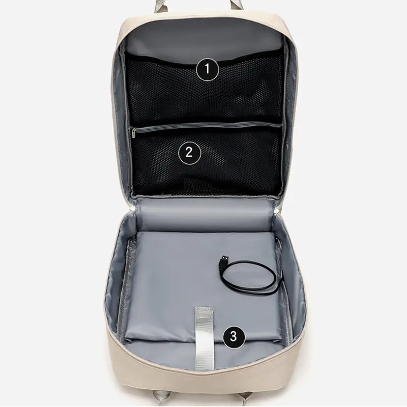 Men Women Backpack Multifunctional Waterproof Bags School Books Laptop Backpacks USB Charging Girls Oxford Nylon Travel Rucksack