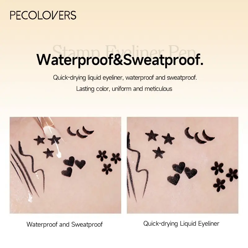 Seal Eyeliner, Liquid Eyeliner, Waterproof and Quick Drying, Multiple Choices, Eye Cosmetics Eyeliner Stamp  Eye Liner