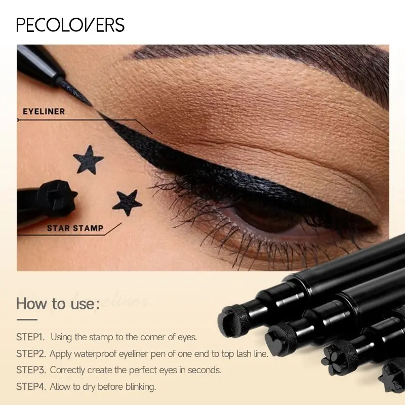 Seal Eyeliner, Liquid Eyeliner, Waterproof and Quick Drying, Multiple Choices, Eye Cosmetics Eyeliner Stamp  Eye Liner