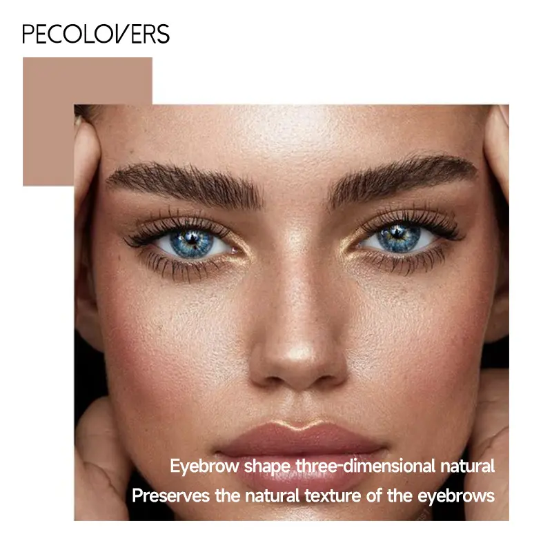 Feather-Light, All-Day Eyebrow Cream: Natural 3D Look, Waterproof, Easy Apply - Alcohol-Free, For All Skin Types
