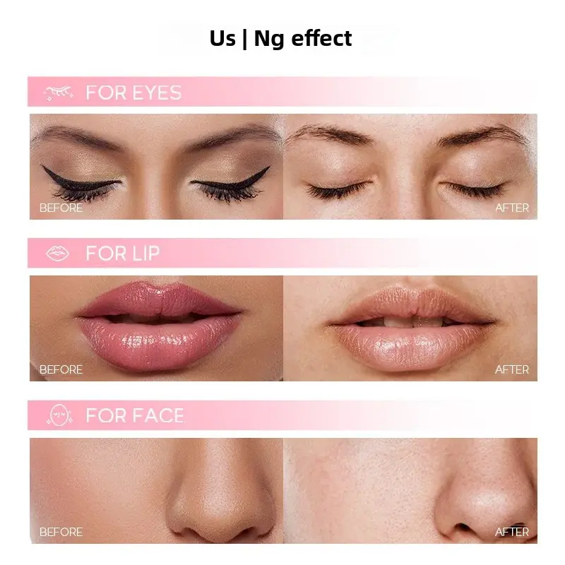 Japanese Sakura Infused Makeup Remover 100ml Deep Cleansing Water Cherry Blossom Extract Pore Refiner Soothing Moisturizing