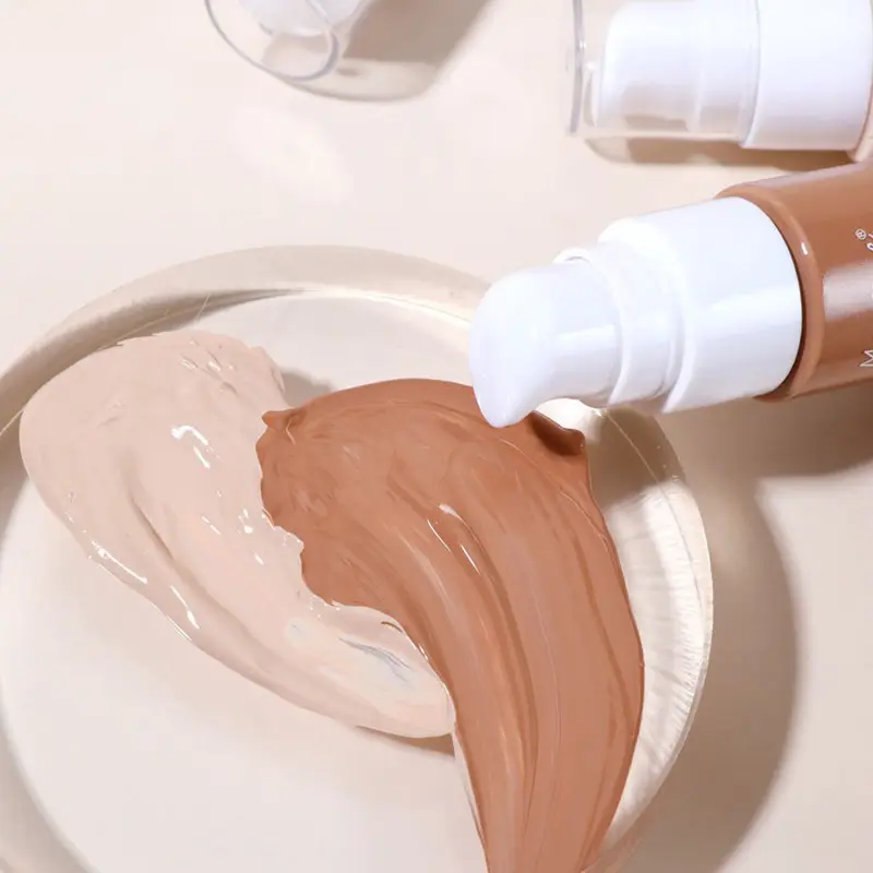 30ml Matte Liquid Foundation Effective Concealer Waterproof Makeup Primer Oil Control BB Cream Full Coverage Dark/Light Skin