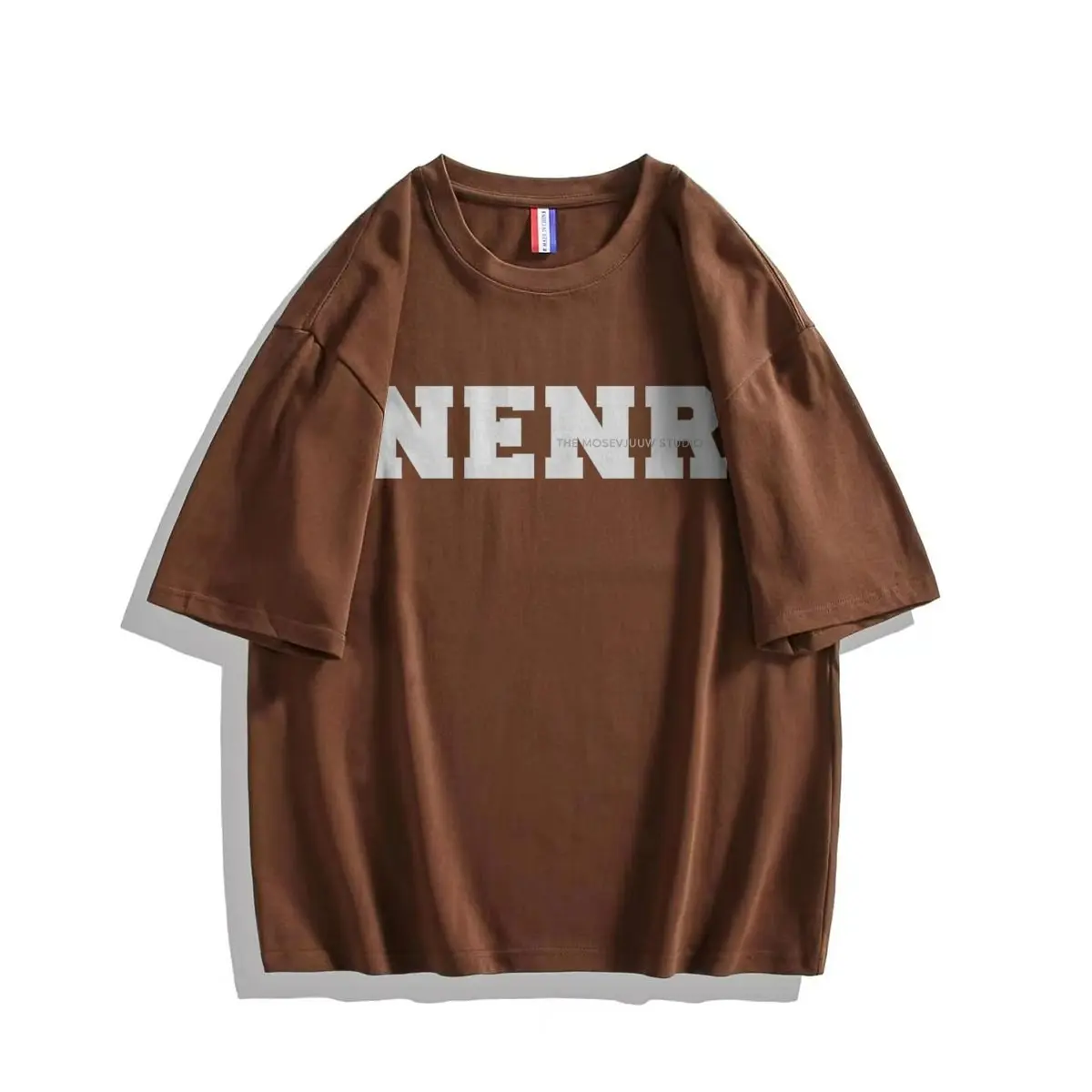 Short sleeved T-shirt men's summer trend half sleeved men's top loose trendy brand men's five quarter sleeved clothes