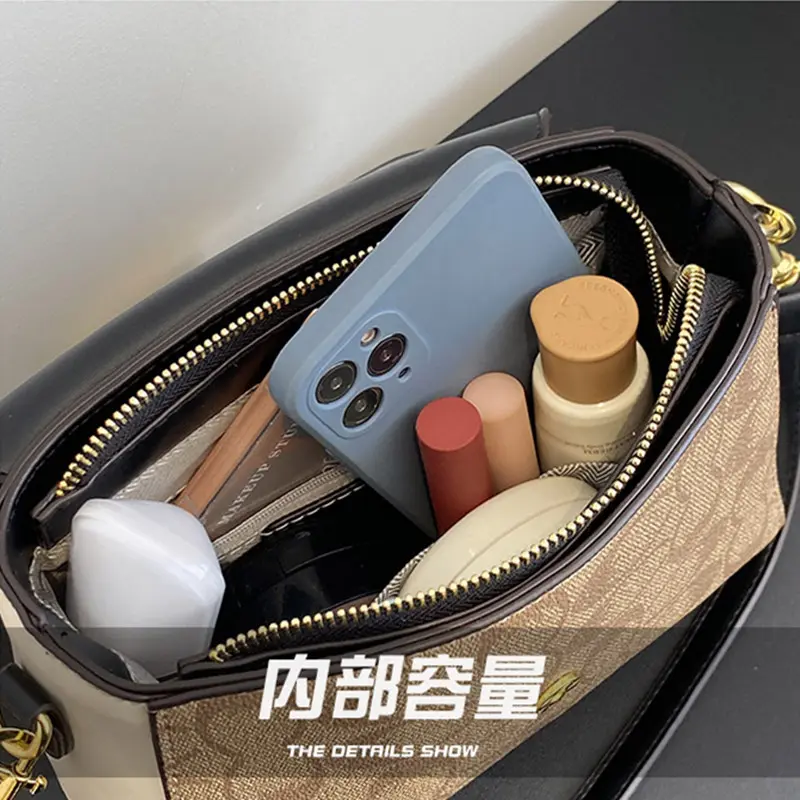 2025 hot selling new French niche fashion design retro single shoulder handbag luxurious versatile crossbody bag tote