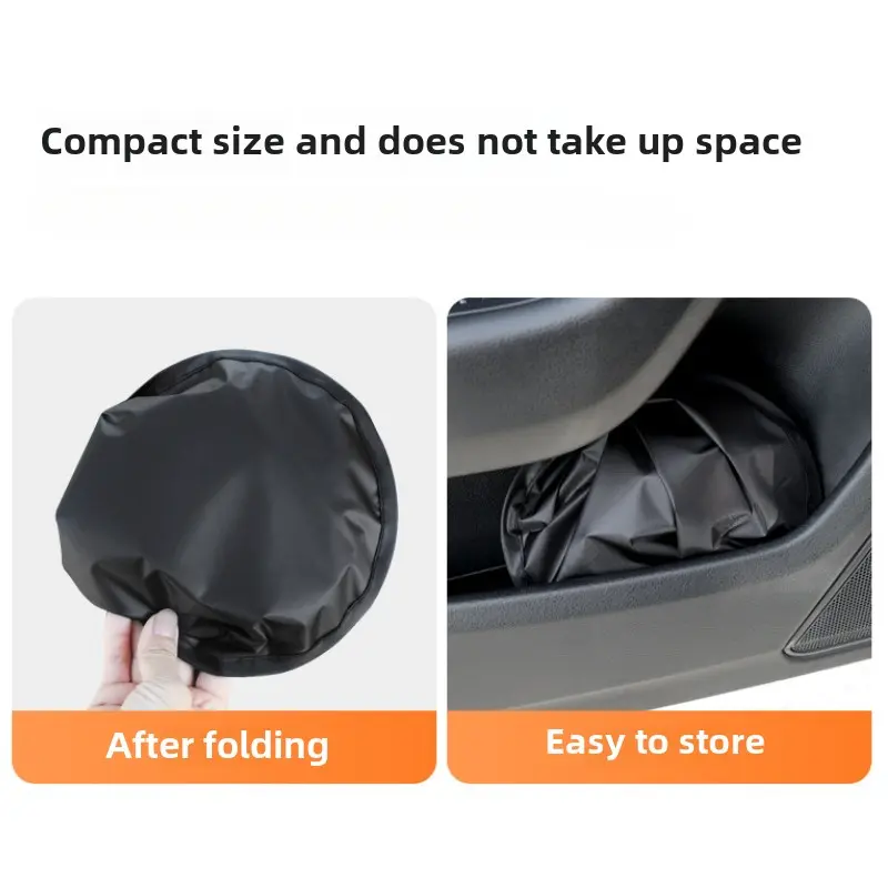 Electrostatic Curtains for Car Side Window 4-Layer Sun Protection Cover Foldable Car Sun Shade 99.9% UV Ray Blocking