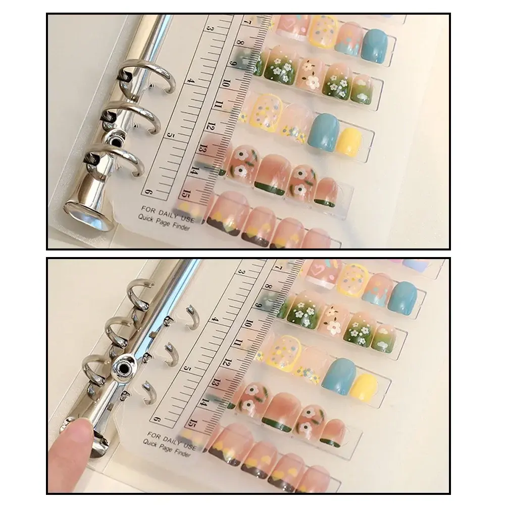 Nail Art Storage Exhibition Album Editor DIY Simple Nail Art Storage Tool