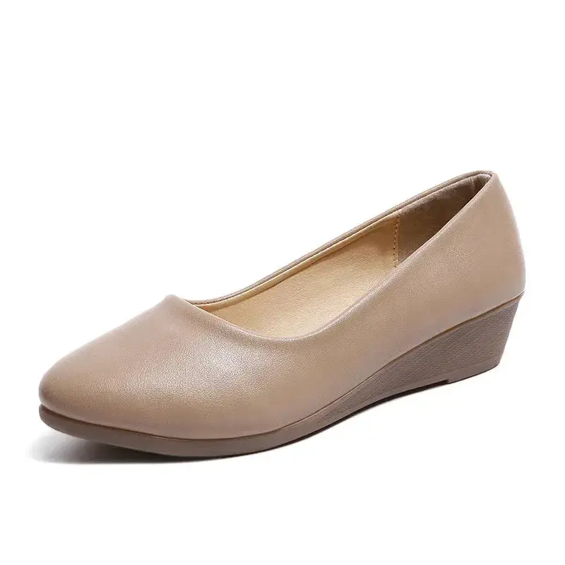 Woman Flats High Quality Fashion Women Shoes Round Toe non Slip shoes Rubber Ballet Plus Size Cozy footwear ﻿2025