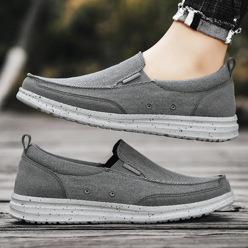Brand Men's Shoes Canvas Breathable Casual Shoes Men Sneakers Flat Light Outdoor Walking Shoes Zapatillas Hombre Plus Size 39-47