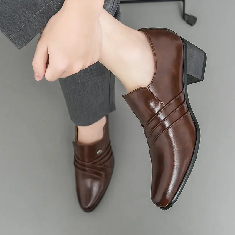 Leather Shoes Formal Personality Design Tenis Men De Hombre Moccasins Tenis Caballero Designer sneakers Fashion Dress