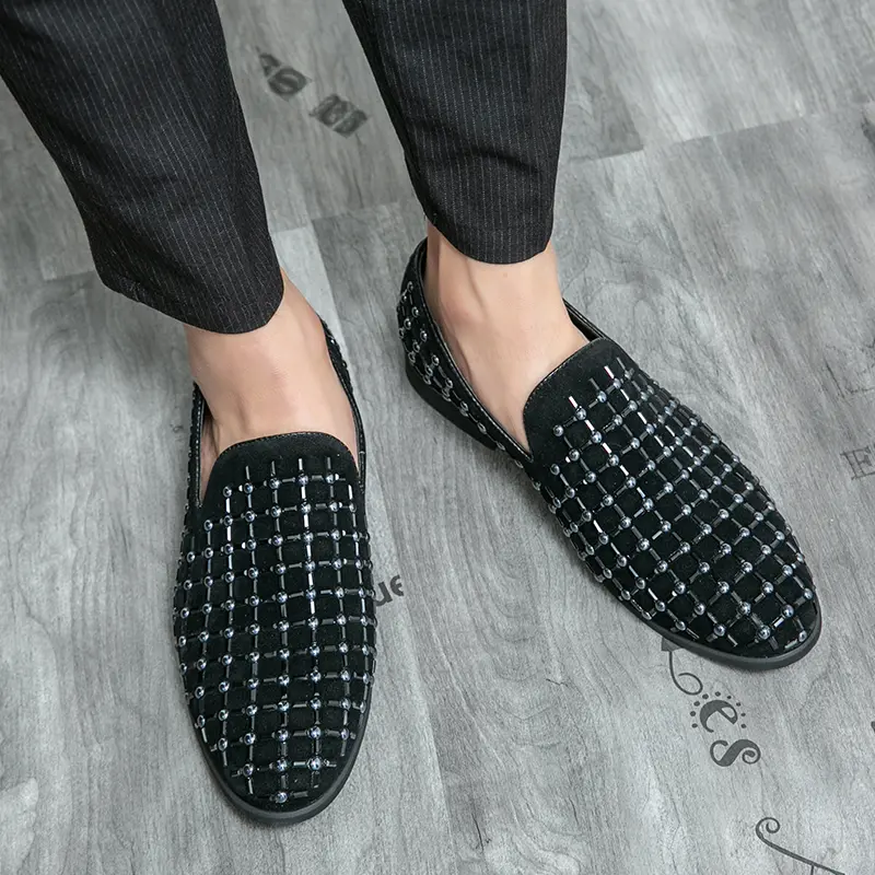 Leather Shoes Casual Business Shoes for Men Dress Tenis De Hombre Moccasins Mokasin Tenis Caballero Designer