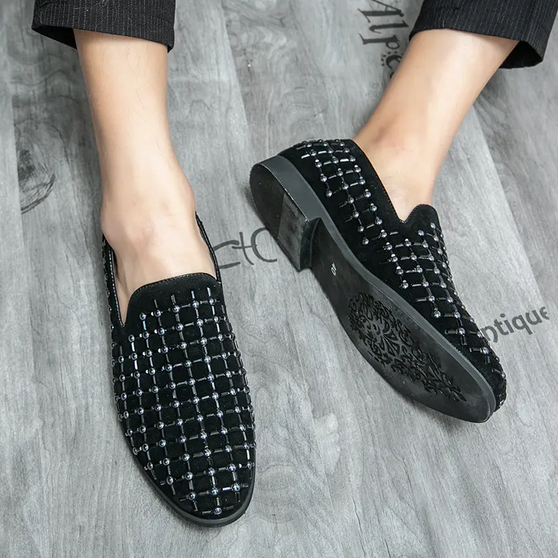 Leather Shoes Casual Business Shoes for Men Dress Tenis De Hombre Moccasins Mokasin Tenis Caballero Designer