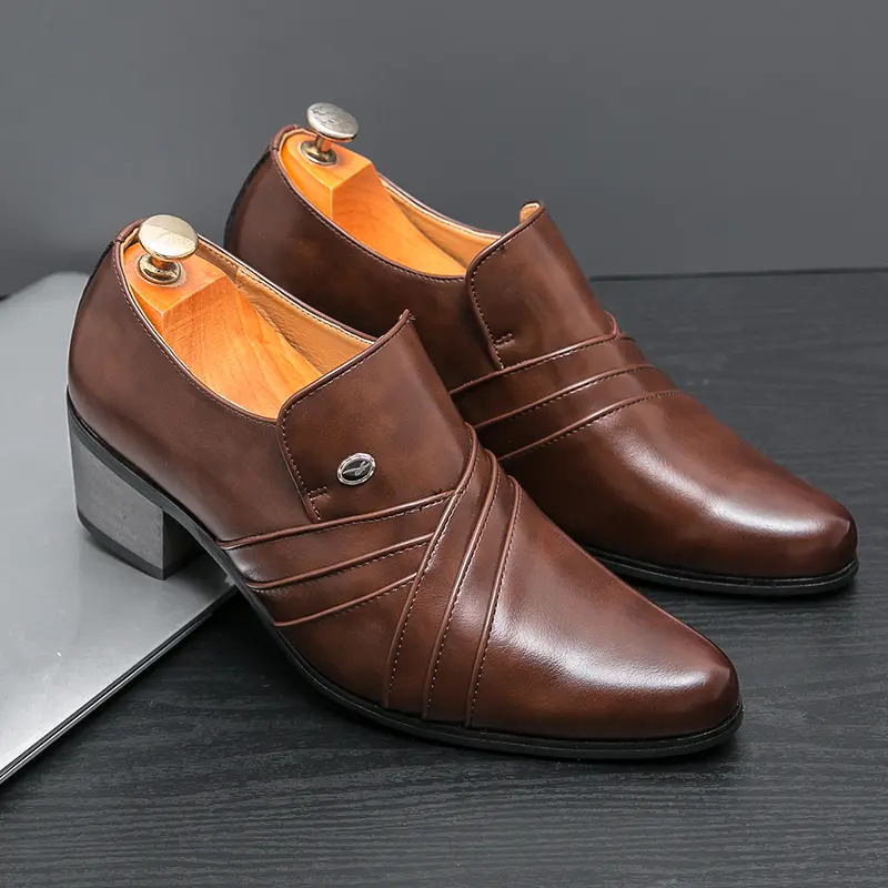 Leather Shoes Formal Personality Design Tenis Men De Hombre Moccasins Tenis Caballero Designer sneakers Fashion Dress