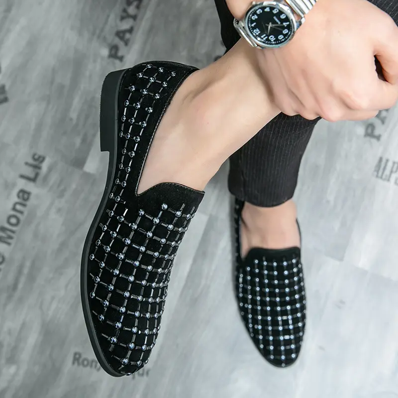 Leather Shoes Casual Business Shoes for Men Dress Tenis De Hombre Moccasins Mokasin Tenis Caballero Designer