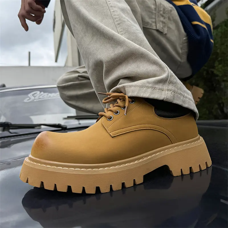 Men's Loafers Luxury Brand Leather Dress Shoes Breathable Slip-On Solid Formal Casual Shoes Handmade Designer Men Shoes Mocassin