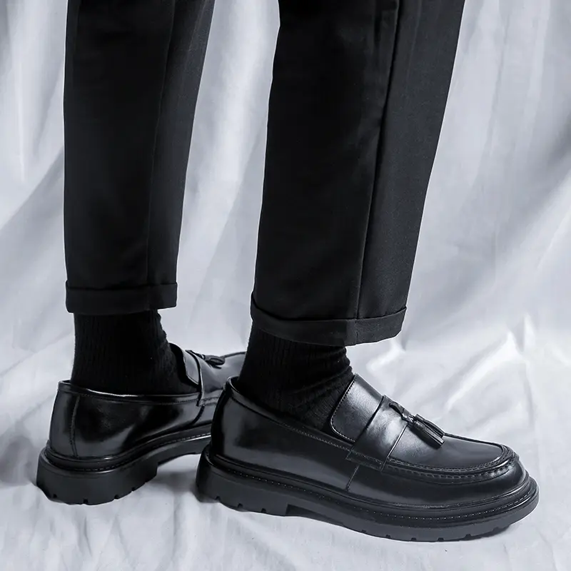 Leather Shoes Casual Business Shoes for Men Dress Tenis De Hombre Moccasins Mokasin Tenis Caballero Designer