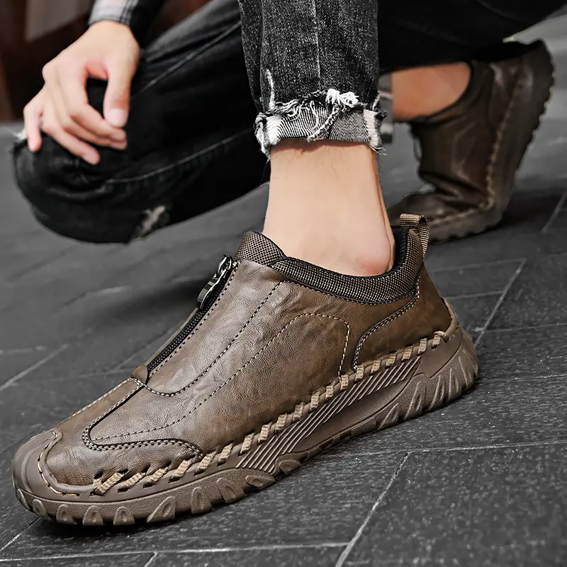 Leather Shoes Casual Business Shoes for Men Dress Tenis De Hombre Moccasins Mokasin Tenis Caballero Designer