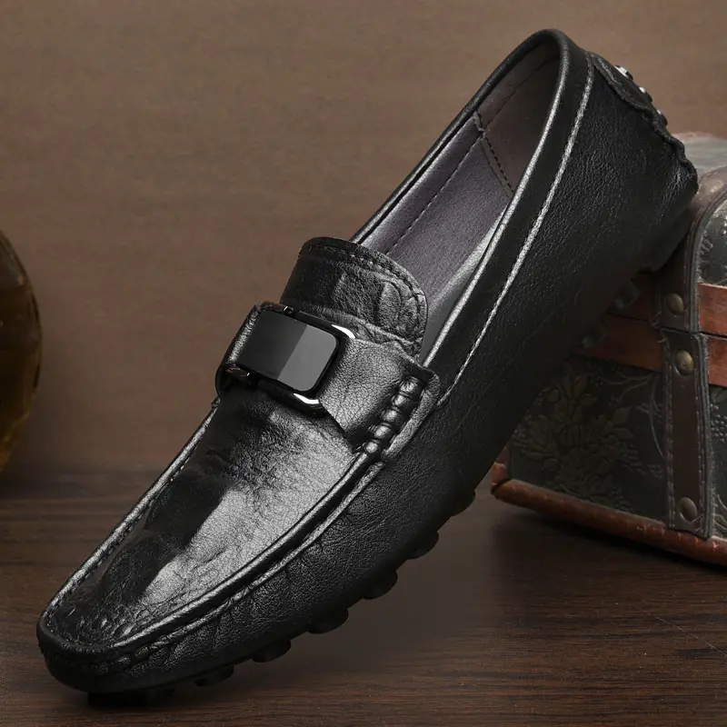 Leather Shoes Casual Business Shoes for Men Dress Tenis De Hombre Moccasins Mokasin Tenis Caballero Designer