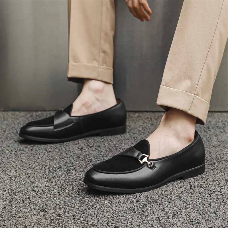 Leather Shoes Formal Personality Design Tenis Men De Hombre Moccasins Tenis Caballero Designer sneakers Fashion Dress