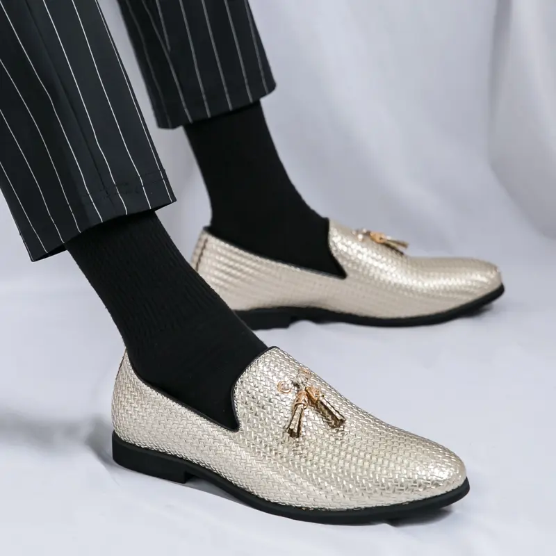 Leather Shoes Casual Business Shoes for Men Dress Tenis De Hombre Moccasins Mokasin Tenis Caballero Designer