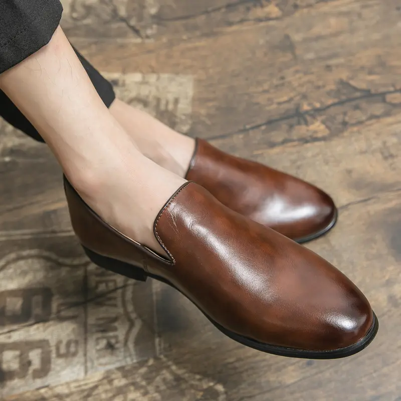 Leather Shoes Casual Business Shoes for Men Dress Tenis De Hombre Moccasins Mokasin Tenis Caballero Designer sneakers