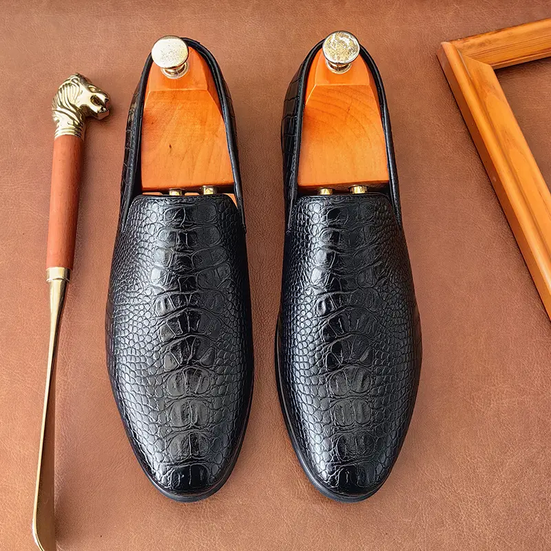 Leather Shoes Casual Business Shoes for Men Dress Tenis De Hombre Moccasins Mokasin Tenis Caballero Designer sneakers