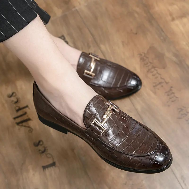 Leather Shoes Casual Business Shoes for Men Dress Tenis De Hombre Moccasins Mokasin Tenis Caballero Designer