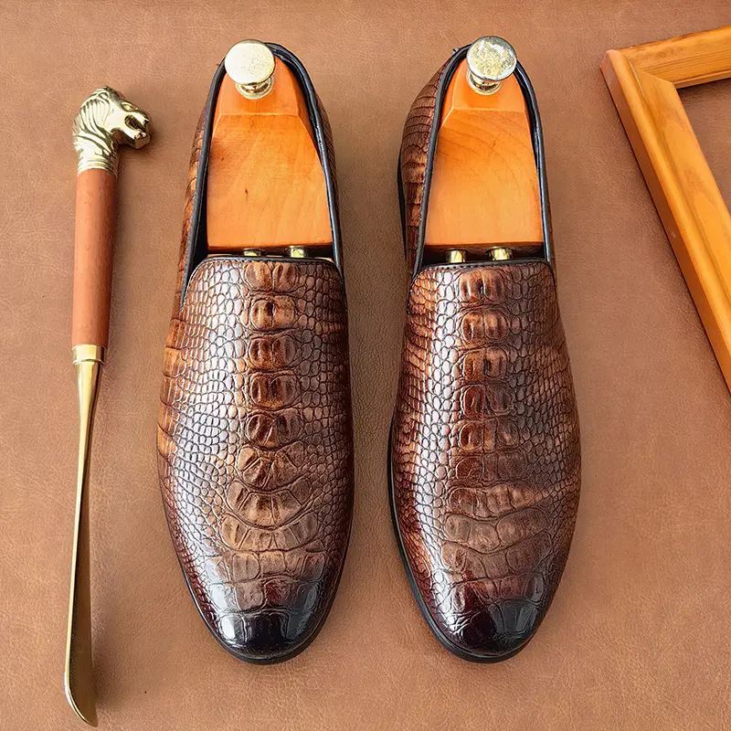 Leather Shoes Casual Business Shoes for Men Dress Tenis De Hombre Moccasins Mokasin Tenis Caballero Designer sneakers