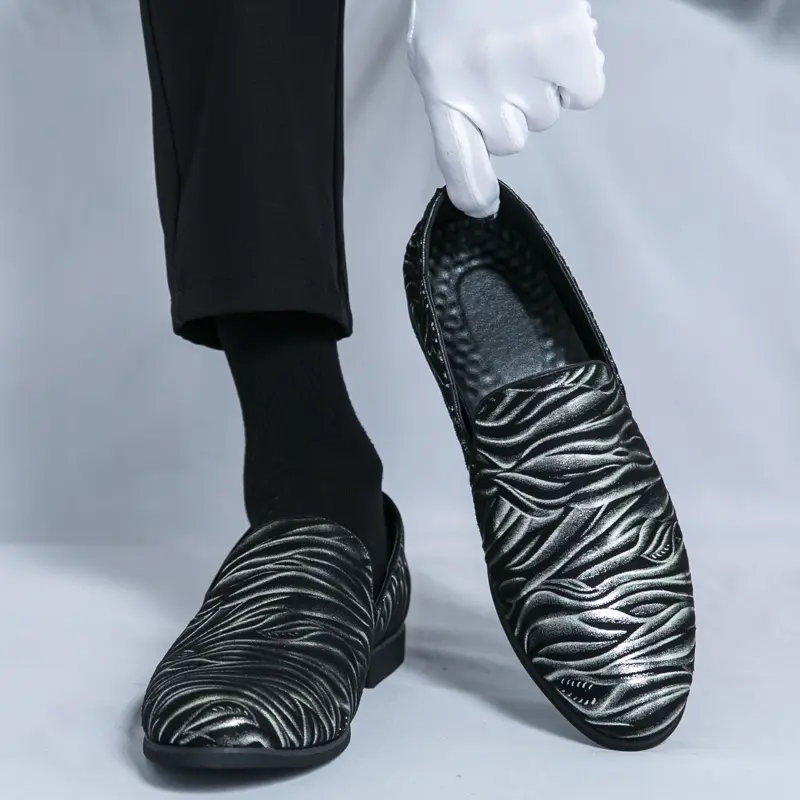 Leather Shoes Casual Business Shoes for Men Dress Tenis De Hombre Moccasins Mokasin Tenis Caballero Designer