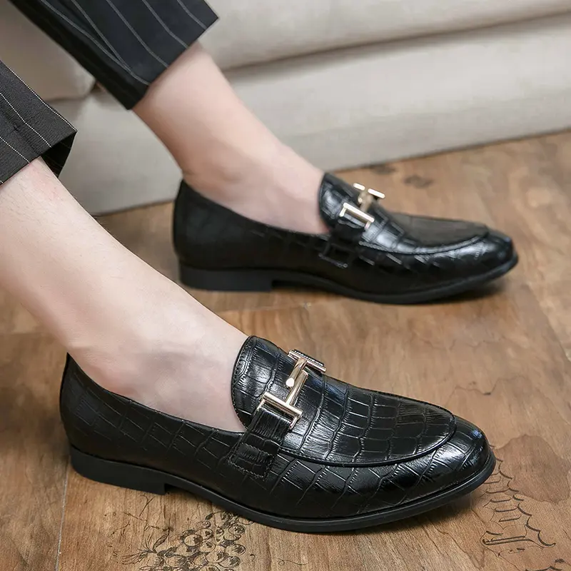 Leather Shoes Casual Business Shoes for Men Dress Tenis De Hombre Moccasins Mokasin Tenis Caballero Designer