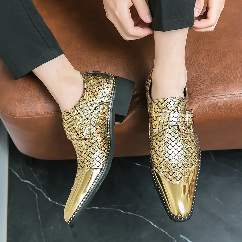 Leather Shoes Formal Personality Design Tenis Men De Hombre Moccasins Tenis Caballero Designer sneakers Fashion Dress