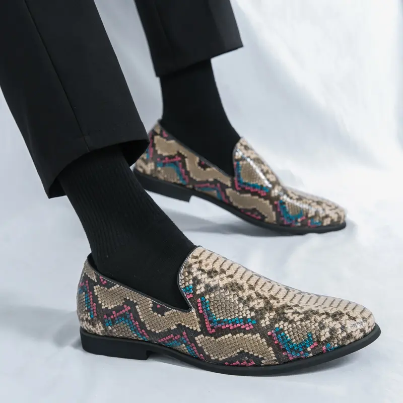 Leather Shoes Casual Business Shoes for Men Dress Tenis De Hombre Moccasins Mokasin Tenis Caballero Designer