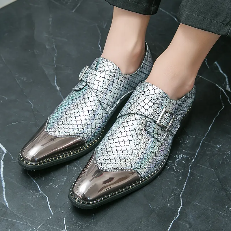 Leather Shoes Formal Personality Design Tenis Men De Hombre Moccasins Tenis Caballero Designer sneakers Fashion Dress