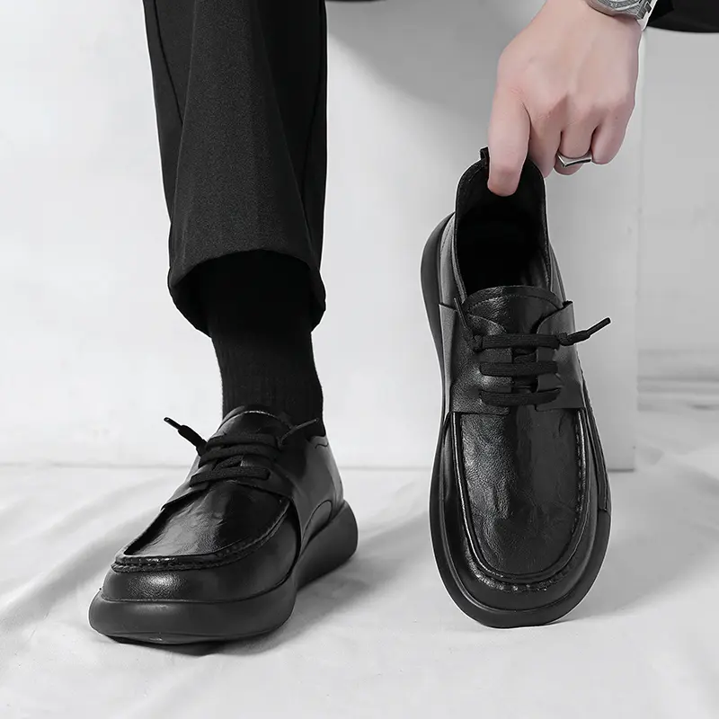 Shoes Men Casual Leather Business Tenis Masculino Dress Tenis De Hombre Moccasins Mokasin Tenis Caballero Designer Loafers