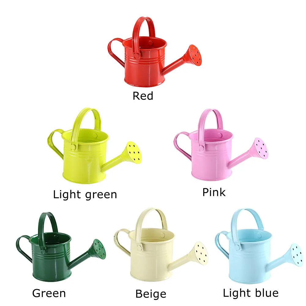 Mini Small Water Spraying Pot Garden Flower Kettle Metal Watering Can Sprinkled