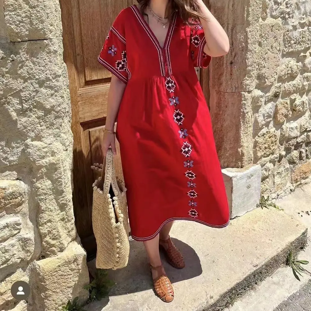 Bohemian Raffia Straw Bag Large Capacity Travel Beach Bags for Women Shoulder Bag Handmade Summer Rattan Bag Purses and Handbags