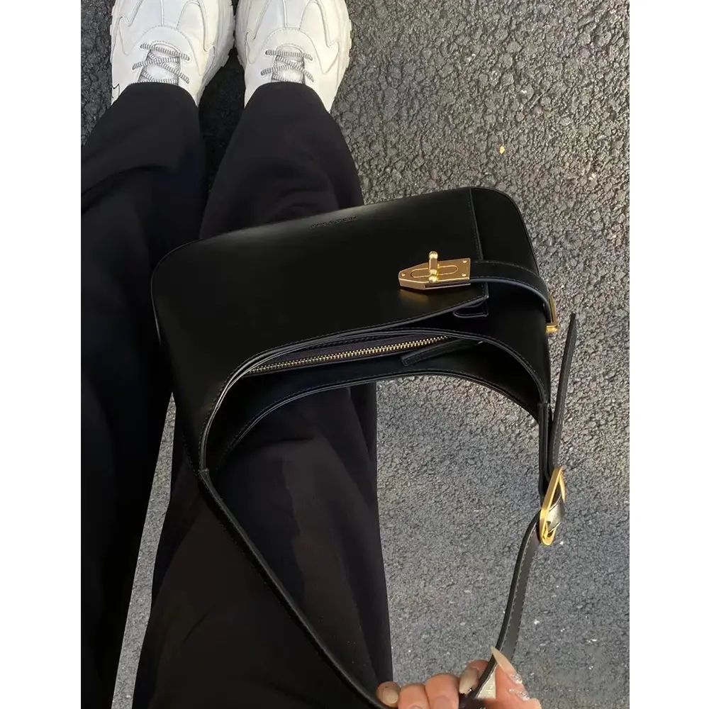 2023 Underarm Bag Women Shoulder Bags Designer Black Purses and Handbags Brands Hobos High Quality Tote Clutch Ladies Shopper