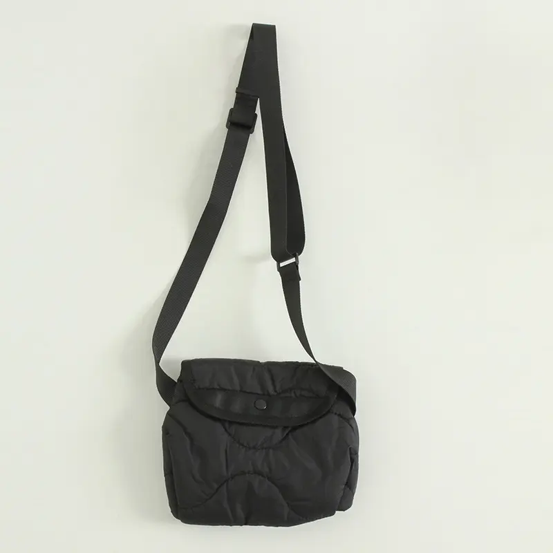 Fashion Quilting Women Shoulder Bag Designer Padded Crossbody Bags for Unisex Mini Nylon Cotton Phone Flap Purse Female Handbags